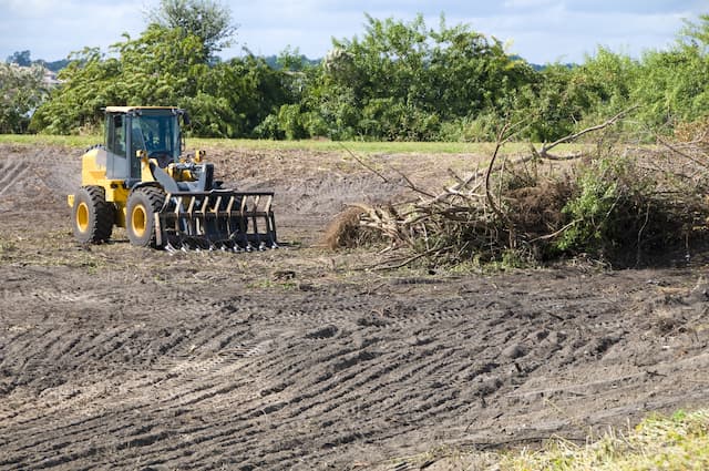 What equipment do I need for land clearing