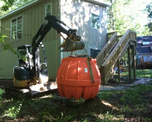 septic tank installation